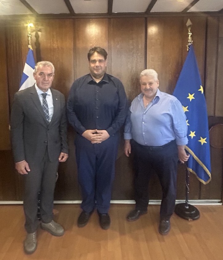 Συνάντηση με Υπουργό Εσωτερικών για τη χρηματοδότηση υποδομών και δικτύων στο Δήμο Προσοτσάνης.